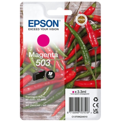Epson Mustepatruuna magenta, 165 sivua