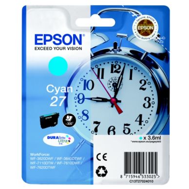 Epson Epson 27 Mustepatruuna syaani, 300 sivua