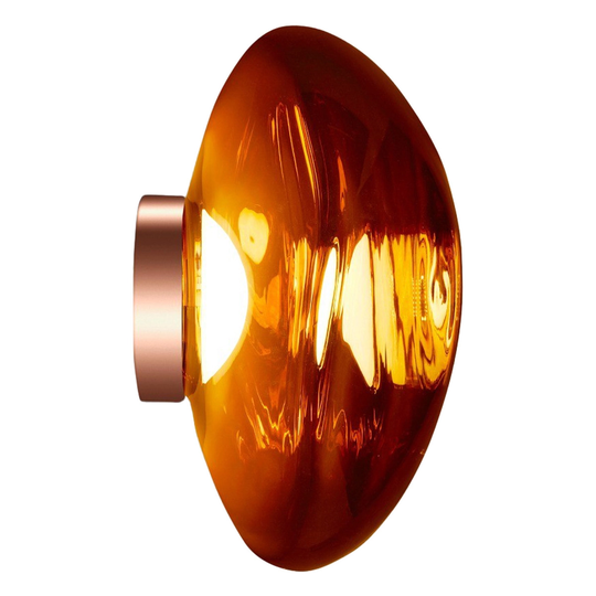 Tom Dixon Melt Surface LED seinävalaisin, kupari
