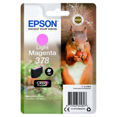 Epson Epson 378 Mustepatruuna vaalea magenta, 360 sivua
