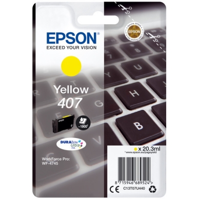 Epson Mustepatruuna keltainen, 1.900 sivua