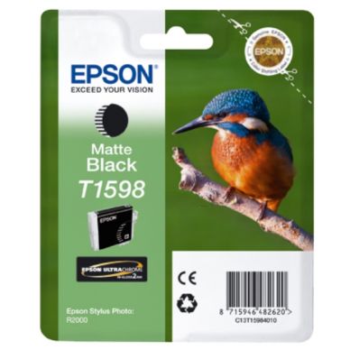 Epson Mustepatruuna mattamusta, 17 ml