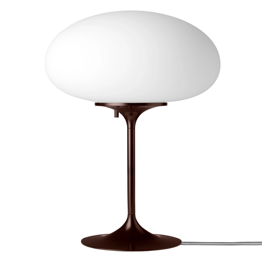 GUBI Stemlite pöytävalaisin, 42 cm, himmennettävä, mustanpunainen