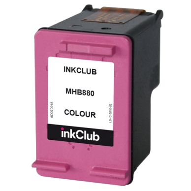 inkClub Mustepatruuna, korvaa HP 302XL, 3-väri, 330 sivua